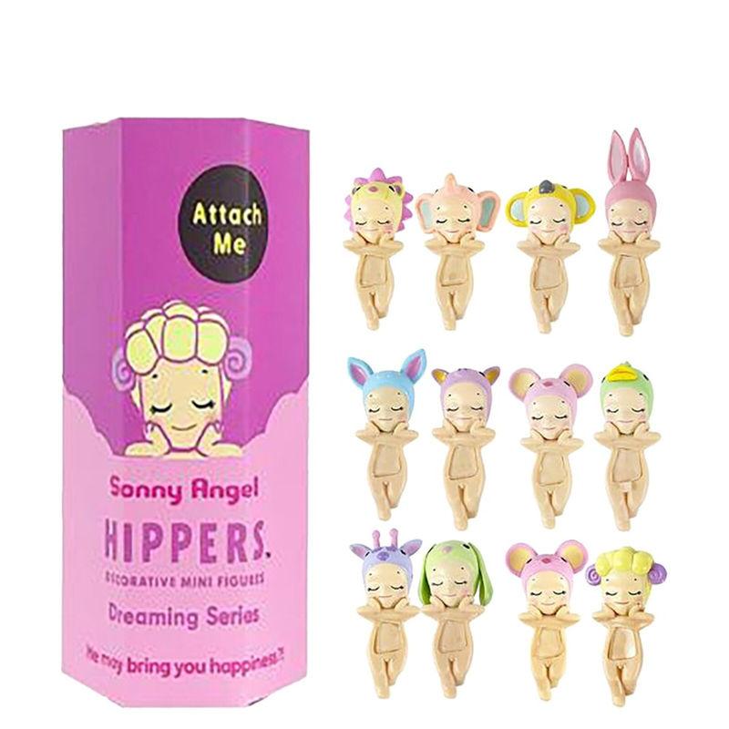 

Cute Sonny Angel Looking Back Hippers Series Mini Figure Confirm Blind Box Mini Toys Doll Gifts GZW 1pc blind box