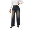 Neuer Stil Jeans Vintage Straight Locker Lässig Stilvoll Vielseitig Pendeln