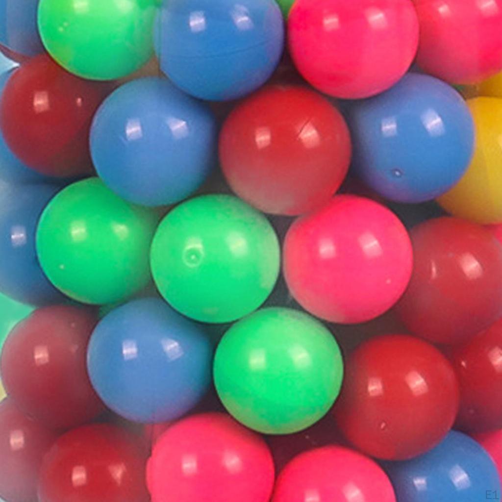 100 Pieces Educational Blocks Counting Ball Color Recognition DIY Creativity Colorful Math Learn