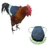 Poultry Pet Protection Back Wing Protector Hen Chicken Saddle Apron Jacket Co e
