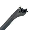 Carbon Fiber Bicycle Seatpost, 25.4/27.2/30.8/31.6mm, 3K Matte Carbon Fiber, 31.6*350mm