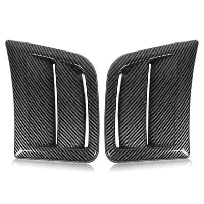 1 Pair Front Bumper Side Air Vent Cover Left Right Enhanced Airflow Stylish Look Air Vent Panel