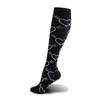 Latest Pressure Lower Limb Warmers 30 Mmhg Female Male Golfs Legging Socks Animal Fruit Prints Outdoor Athletic Running Lengthy Pressure Long Socks