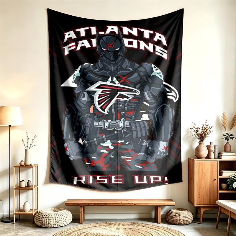 Atlanta Falcons (14) Evleri, Yurtları ve Yatak Odalarını Dekore Etmek İçin Uygun, Dokunması Yumuşak ve Arkadaşlar ve Aile İçin Mükemmel Bir Hediye