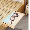 Window Hanging Cat Bed Portable Removable Balcony Cat Hanging Hammock Wooden Assembly Indoor Bedside Bed Pet Nest