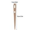 Wood Crochet Needle Double Hole Crochet Needle 15mm Crochet Needle