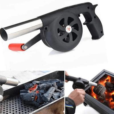 Soplador portátil de mano para barbacoas, campamentos y para hacer fuego: accesorio para estufa eficiente y fácil de usar