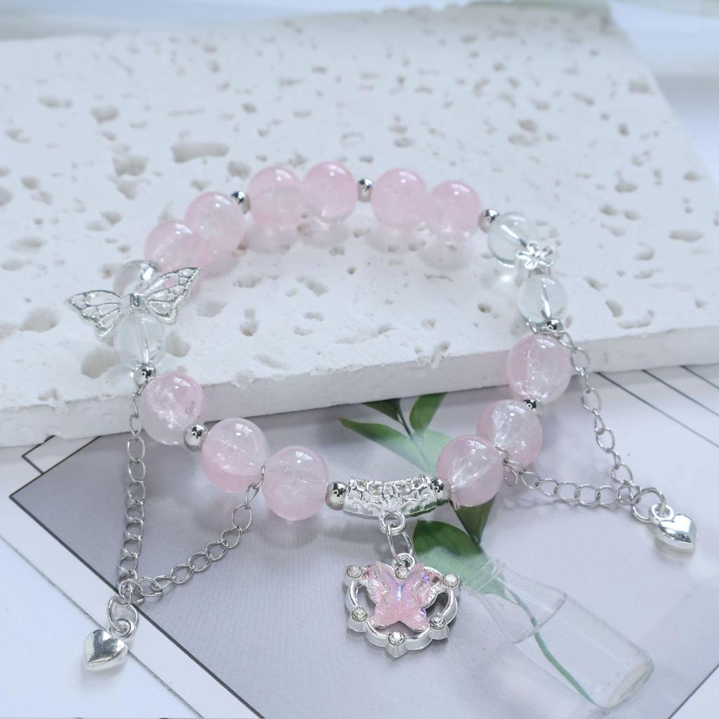 Mori Style Mermaid Crystal Bracelet – Versatile Niche Design for Women, Ideal for Students and Best Friends
