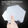 100/200CM Soft Wall Mirror Waterproof Self-Adhesive Full Body Mirror Sheet Shatterproof Living Room Bedroom Bathroom Decoration Mirror Sticker