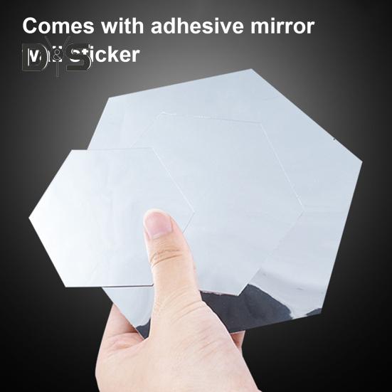 100/200CM Soft Wall Mirror Waterproof Self-Adhesive Full Body Mirror Sheet Shatterproof Living Room Bedroom Bathroom Decoration Mirror Sticker