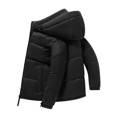 Hooded Jacket Winter New Trendy Down Jacket Men and Women Couples Color Matching Thickened Warm Fashion