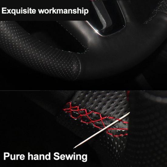 DIY Car Steering Wheel Cover For Cadillac CT4 CT5 XT4 -  CT5-V