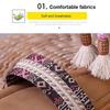 Embroidered Sandals Women's Summer Bohemian Ethnic Style Retro Tassel Roman Trootoe Travel Women's Shoes