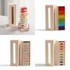 Wooden Stacking Blocks For Kids With Eco Friendly Water Based Paints For Developmental Play