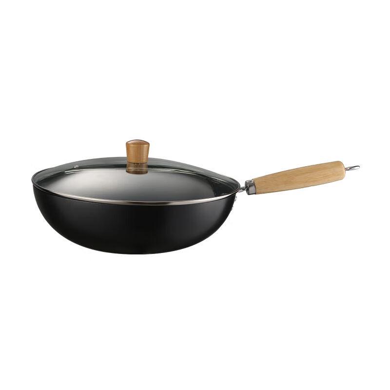 Boshide Kangfusi 32cm Non-Stick Refined Iron Wok