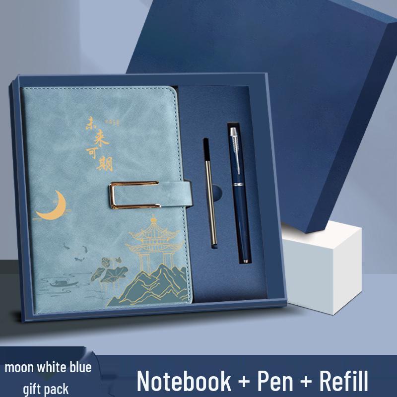 A5 Custom Thick Notebook: High-Value Student Prize & Enterprise Meeting Journal with Logo Printing.