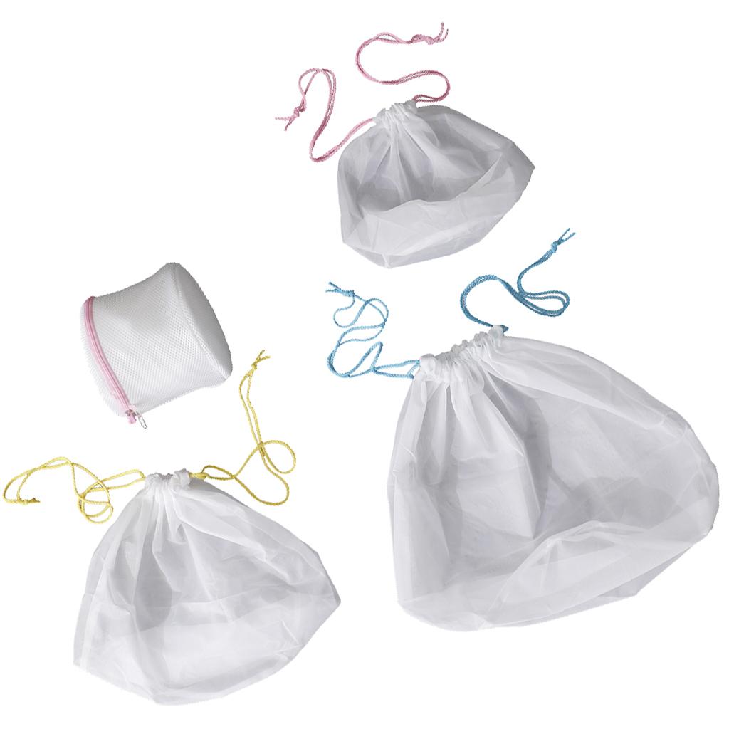Drawstring Bag Toiletry Travel Wash Pouch Laundry Gym PE Set B