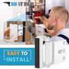 Door Reinforcement Lock Heavy Duty Home Security Door Lock AntiTheft Door Latches Bolt Door Accessories Easy To Use