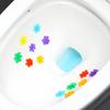 Needle Design Toilet Gel Stamp Flower Shape Toilet Fragrance Deodorant Odor Removal Multi Flavors Bathroom Cleaning Supplies