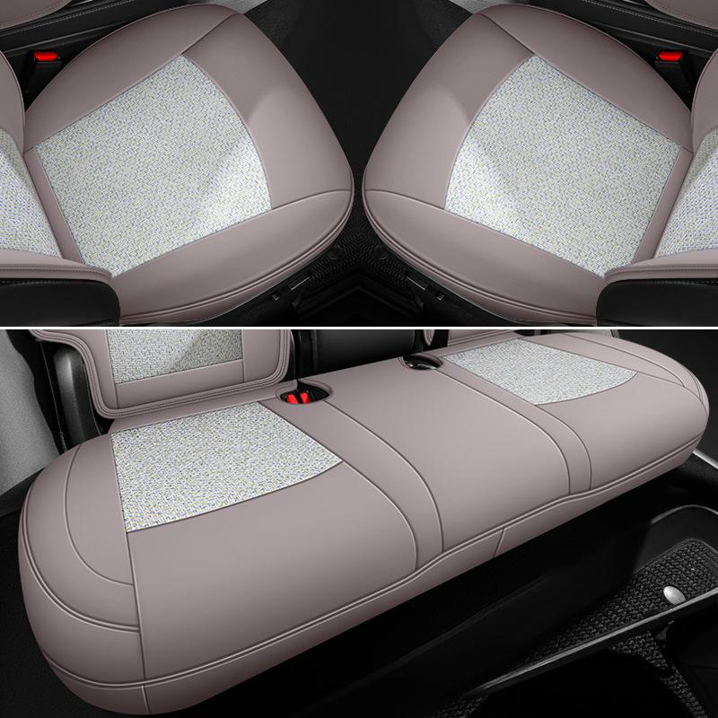 Tesla Model Y Dedicated Semi-Wrap Seat Cushion, All-Season Universal Cover, Car Interior Accessory