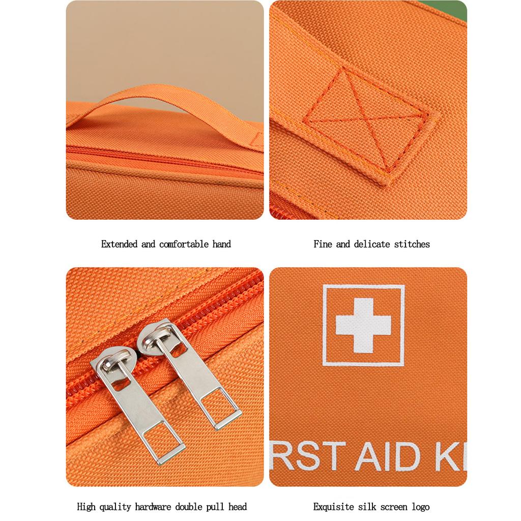 Large Capacity Emergency Kit Student Health Kit Portable Portable Small Medicine Bag Outdoor Medicine Storage Bag
