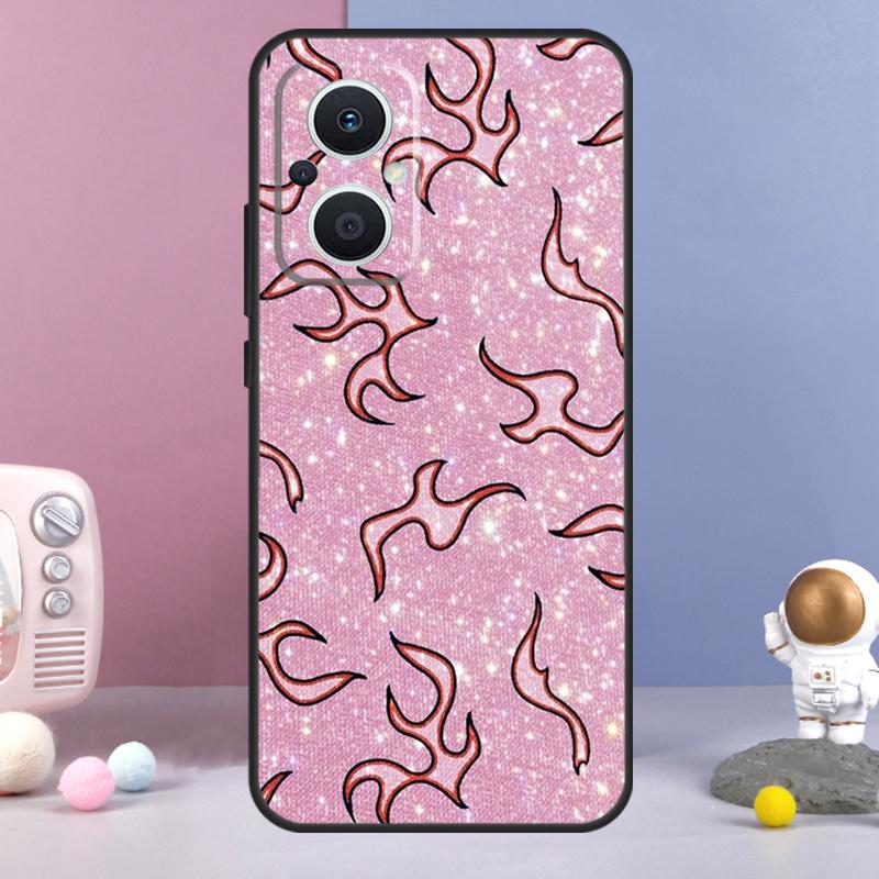 

Крутое Пламя Цветной Узор Чехол Для OPPO Reno 13 F 11F 12F 14F 10 11 12 14 Pro 7 8 Lite OPPO Find X6 X5 X8 X9 Pro Чехол OPPO Reno8 Pro