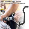 Radiator Hose Heater Hose No.11531711381 for BMW 740i 740iL 1998-2001 Black Rubber 1 Pc Coolant Pipe Good Sealing