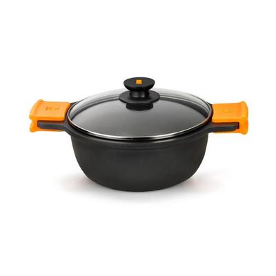 PINTI Casserole 2 Effective Handles Non-stick Pans with Lid CM28