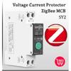 Din Rail Wattmeter Voltmeter Ammeter Power Meter AC50-300V Volt Amp Power Factor Time Energy Voltage Current Monitor TONGOU