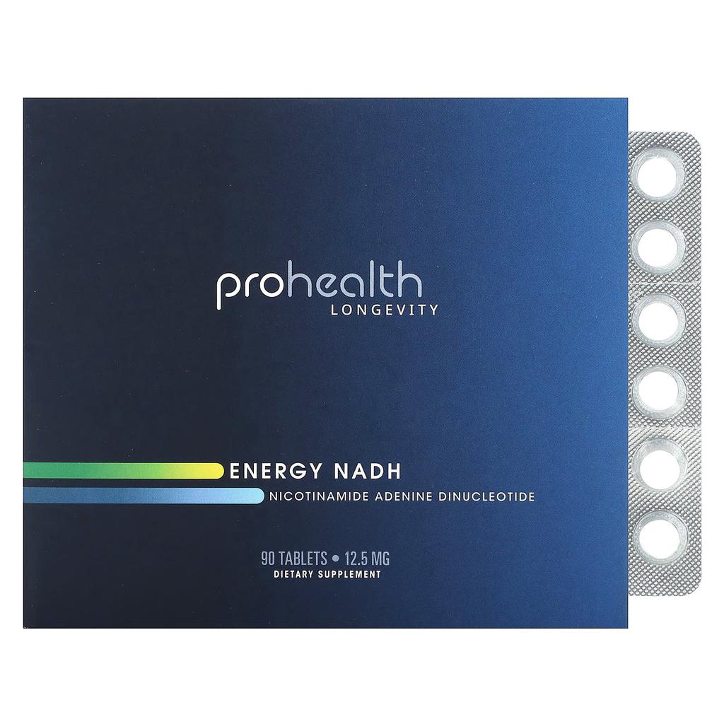 ProHealth Longevity Energy NADH, 12.5 Mg, 90 Tablets