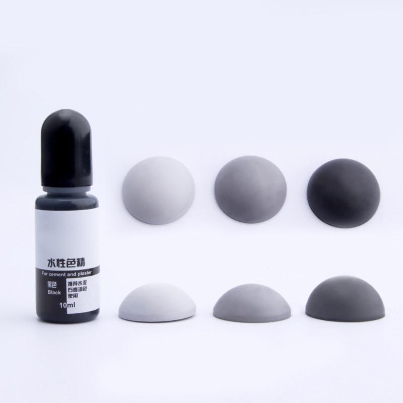 12 Farben Zement Wasserlösliche Farbessenz Gips Pigment für Kreative für Weg Bodenfliese Pflaster Zement Zusatzstoff