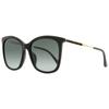 Women S Butterfly SunGlaSSeS Nerea G 8079o Black Gold 57mm 8079o