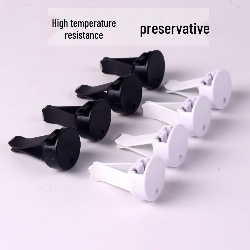 Second-Gen Car Air Vent Perfume Clip - Durable Plastic Accessory