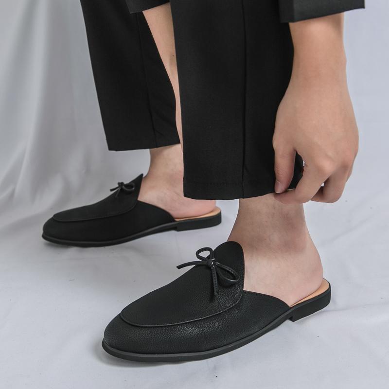 Golden Sapling Men's Slippers Summer Shoes Formal Flats Comfortable Men Sandals Casual Business Leisure Male Slippers