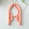 Plastic Travel Hangers - Portable Folding Clothes Hangers Travel Accessories Foldable Clothes Drying Rack for Travel