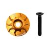 MTB Road Bike Stem Headset Top Cap Cover Bike Headset Cover Bicycle Stem Top Cap for Fork Head Tube Cycling Accessories