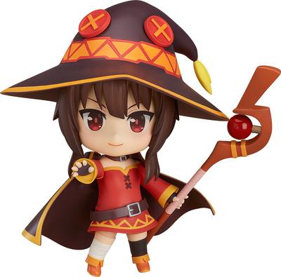 Błogosławieństwo Nendoroid dla tej cudownej 2 Megumin, plastikowej, ruchomej figurki odsprzedanej w drugim obiegu w świecie Boga KonoSuba! bez skali