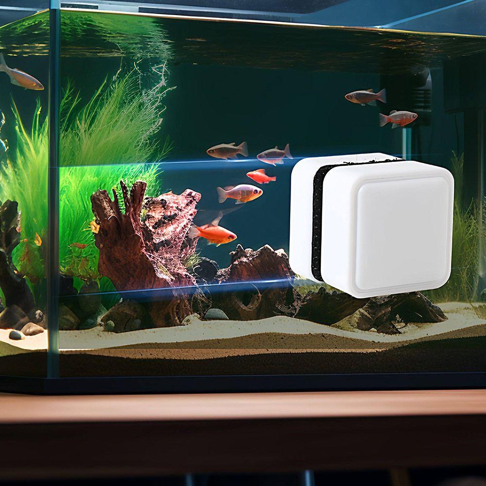 Magnetic Aquarium Glass Cleaner Brush Glass Cleaner  for Small Aquarium Glass&Acrylic Aquarium