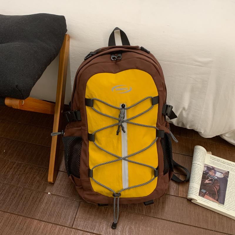 Schoolbag new multi-purpose backpack men and women outdoor cycling sports backpack large capacity light hiking bag