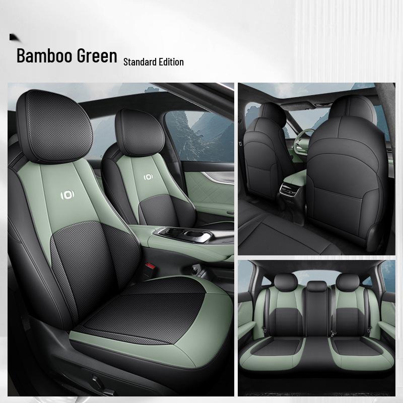 Qiyuan A07 Universal Leather Car Seat Cushion - All-Season Comfort