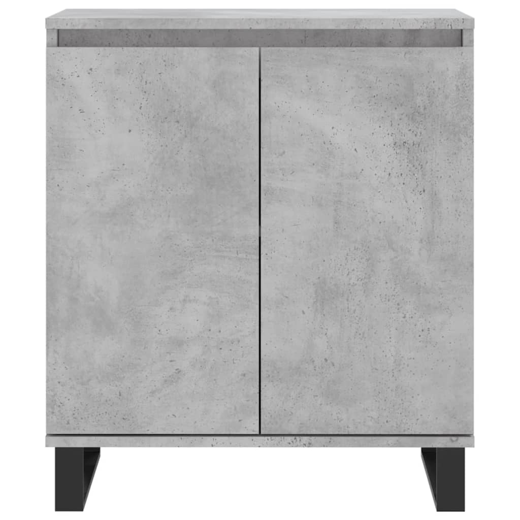 Vidaxl Komoda, Szarość Betonu, 60X35X70 Cm, Materiał Drewnopochodny
