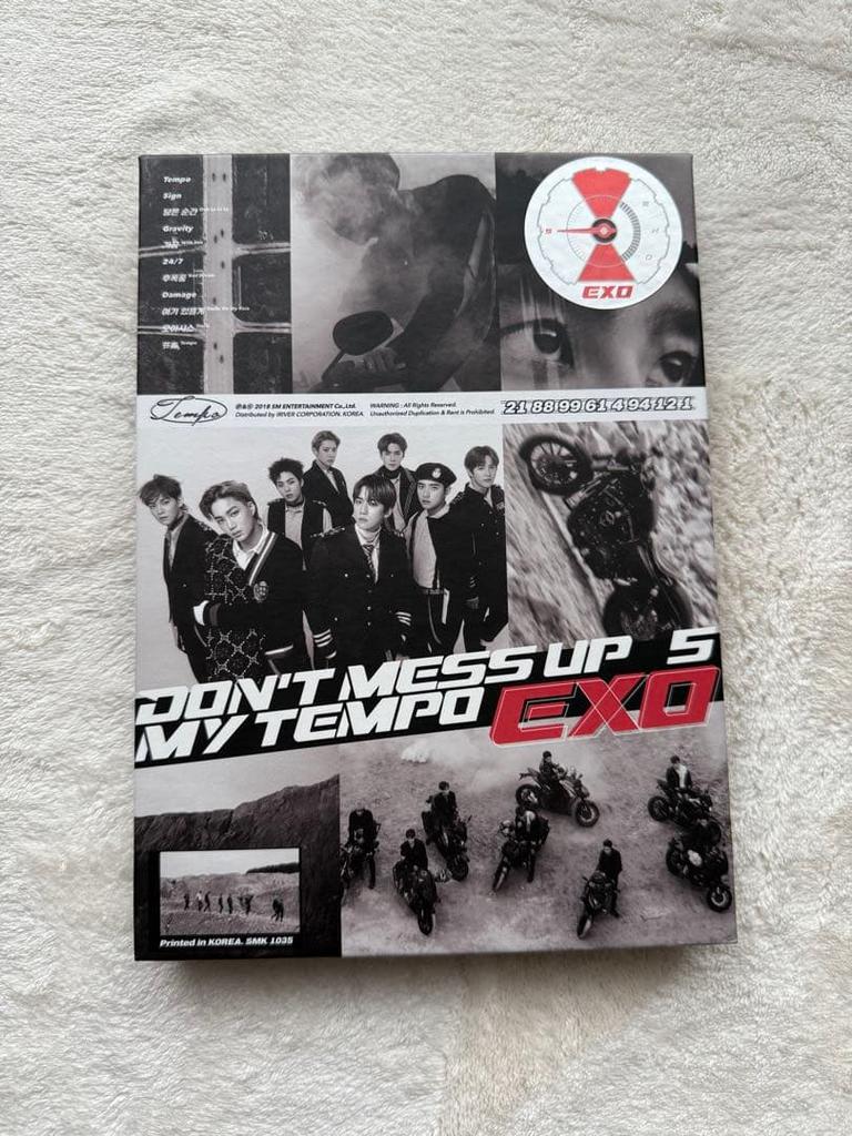 [USED] EXO 5th Album DON'T MESS UP MY TEMPO
