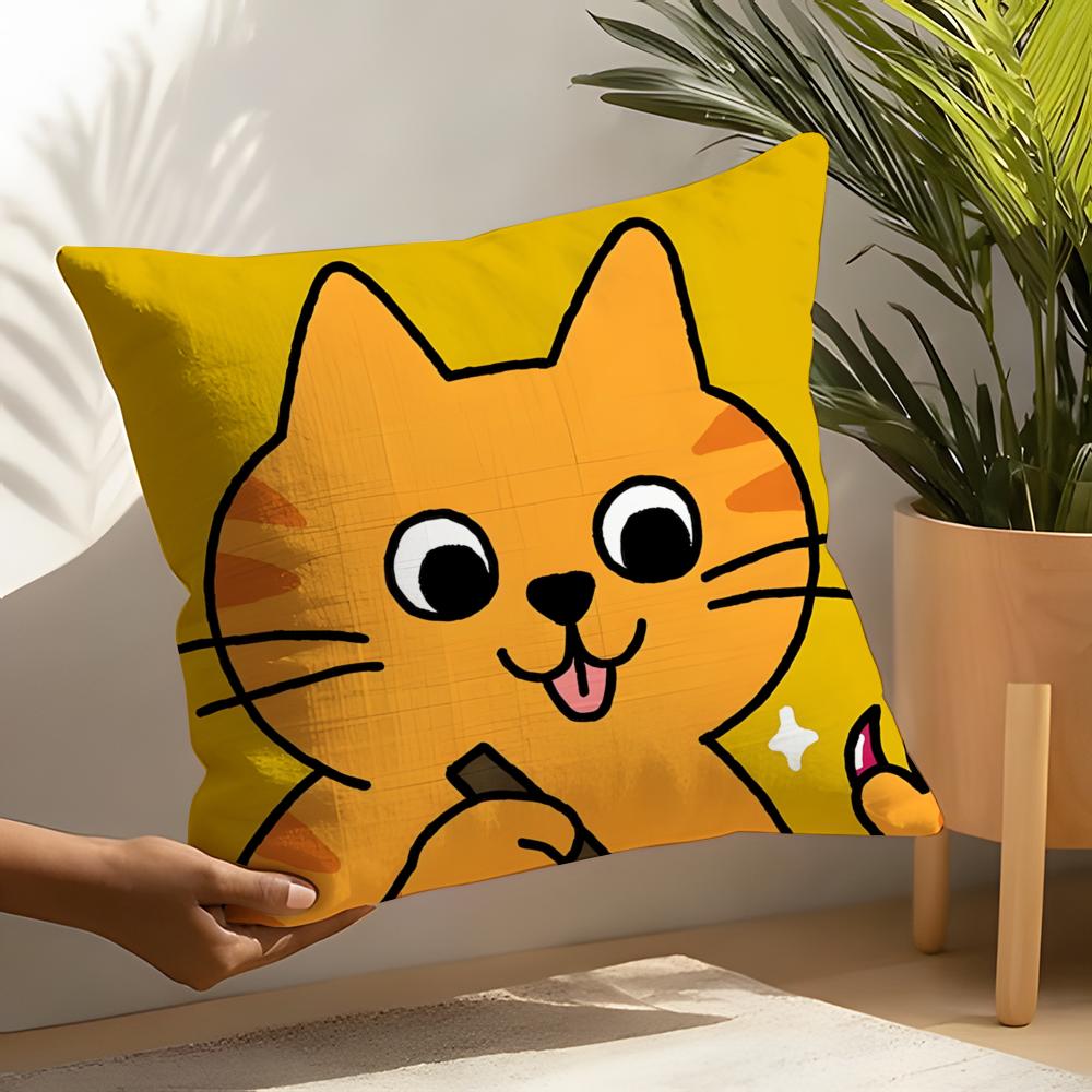 Funny And Quirky Party Animals Pillow Case Home Living Room Decoration Linen Pillowcover Pillow Cases Cushion Cover