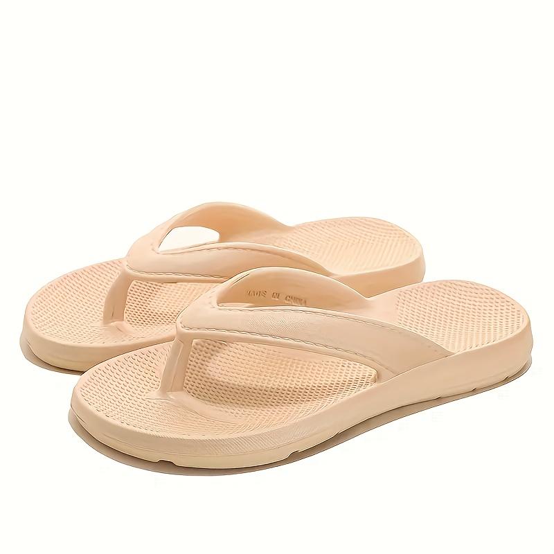 Unisex Bequeme EVA Rutschfeste Sandalen - Minimalistisches Streifendesign, Ganzjährig Tragbar & Handwäschefreundlich | Ideal für Zuhause und Strand, Sandale