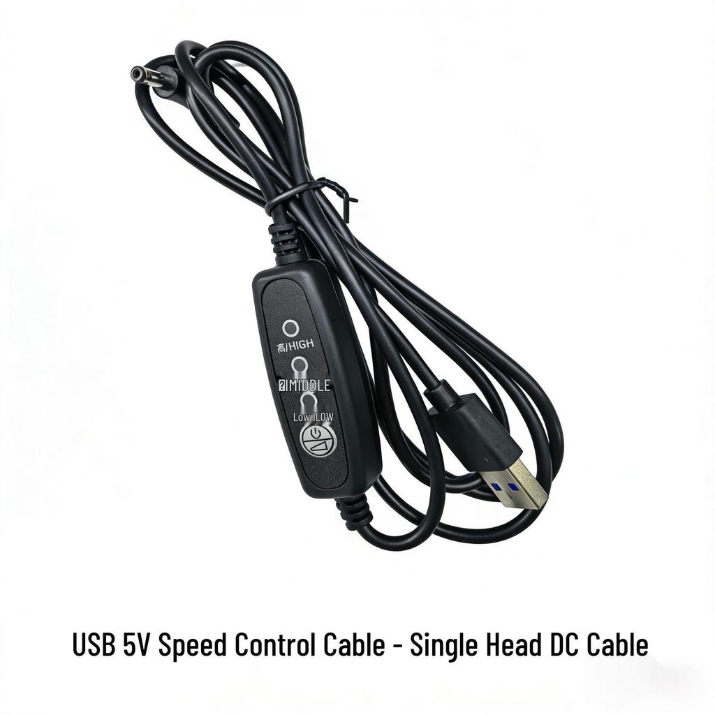 Adjustable USB to DC38135 Type-C Power Extension Cable