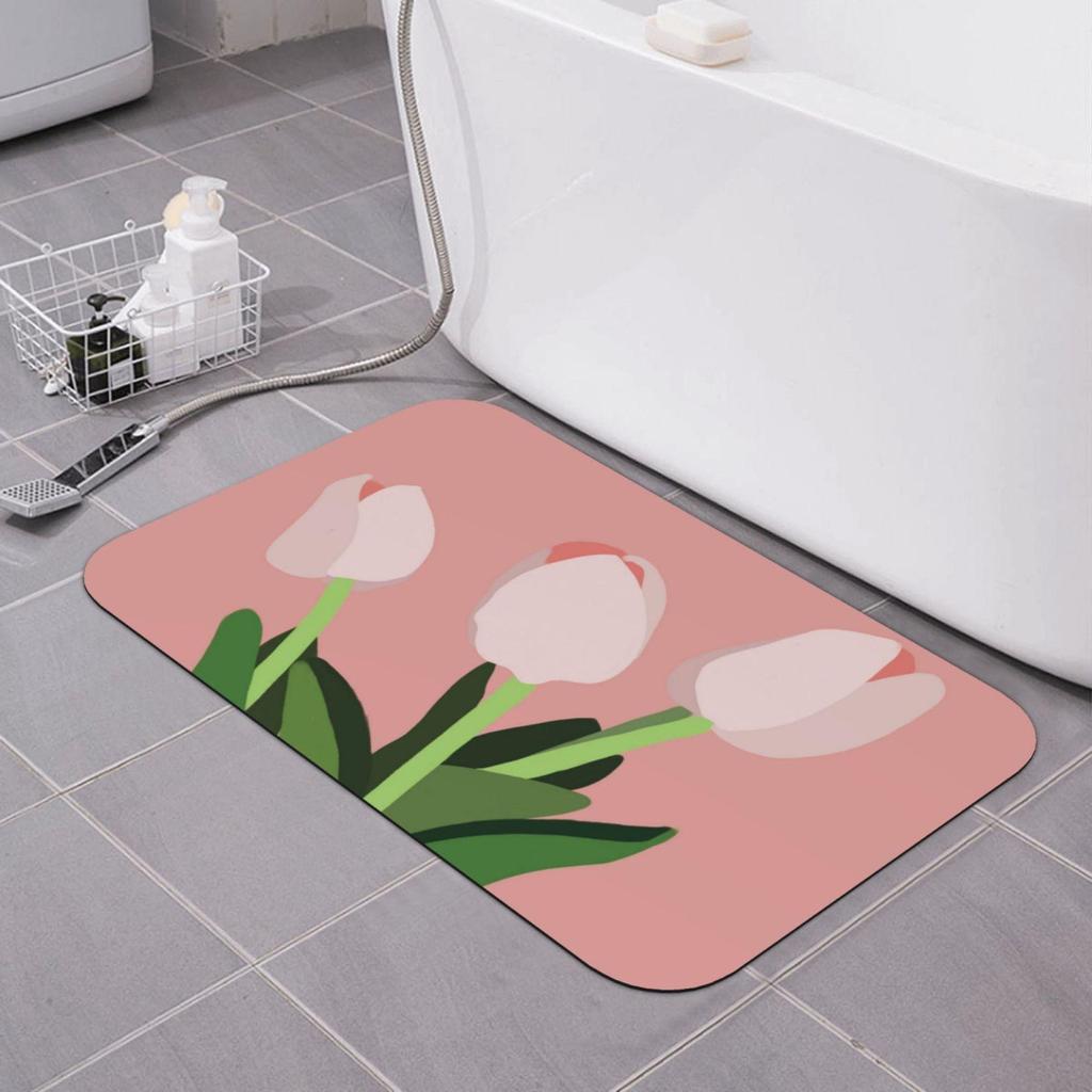 Buy Soft Diatomaceous Earth Bath Mat, Bath Rugs for Bathroom Non Slip