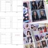 Multiple Pockets A4 Kpop Photocard Binder PP DIY Photo Album Refill Pages Transparent Card Stamp Die Jewelry Storage