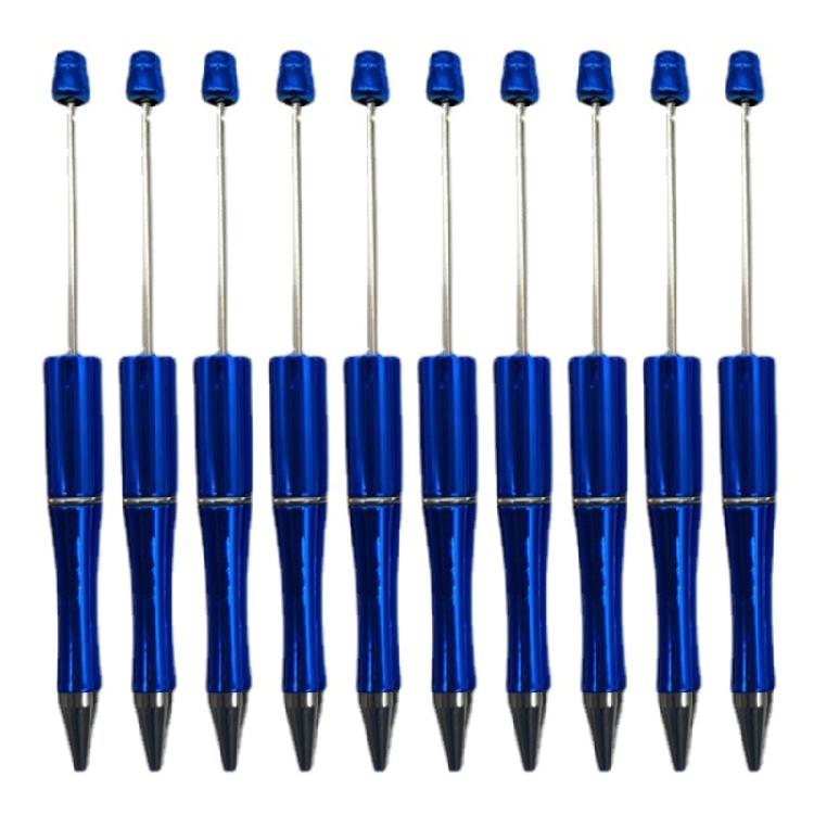 10Pcs Beadable Pen Plastic Bead Pen Ballpoint Pen Cute Pen Boy Girls Pen Gift