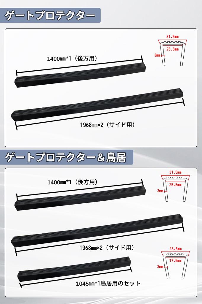 KUKUAN Gate Protector, Chisel Guard, High Jet Truck, Rubber Gate, Compatible with S500P, S510P, 500 Series (Gate Protector)