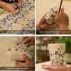 Ceramics Decals Paste Firmly Beautifully Nice-looking Convenient Delicate DIY Eye-catching Beginner Art Pottery DIY Stickers Home Decor for Daily Use
